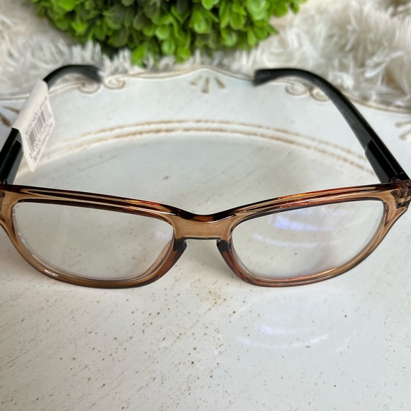 Screen vision Blue light glasses brown frames new - Picture 4 of 7